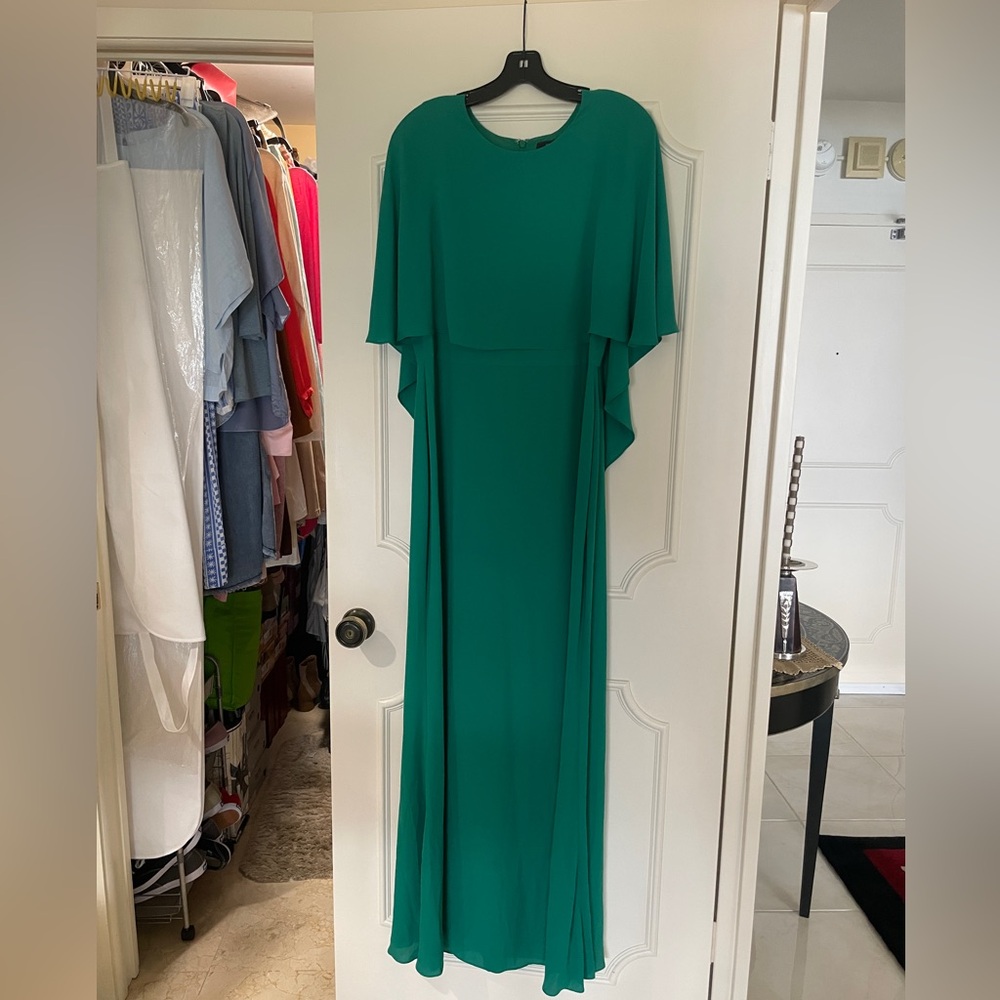 BCBGMaxAzria Teal Maxi Dress